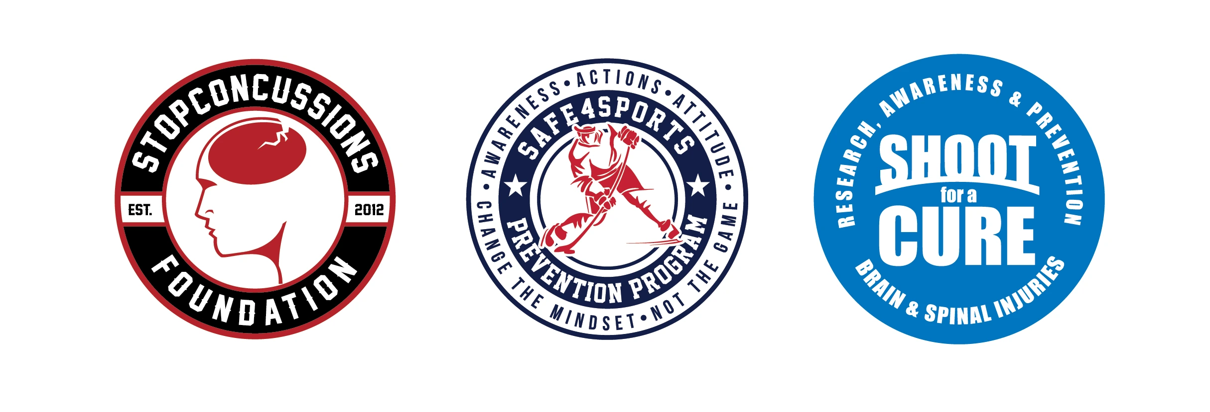 StopConcussions Foundation, Safe4Sports, and Shoot for a Cure